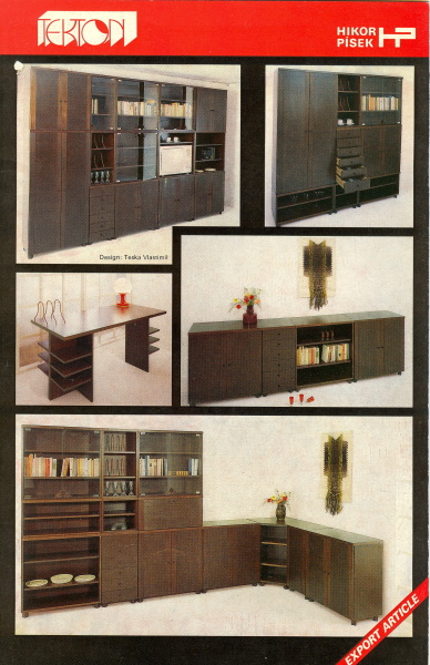 Sestava TEKTON, Hikor Písek. Archiv L. Žižkové.