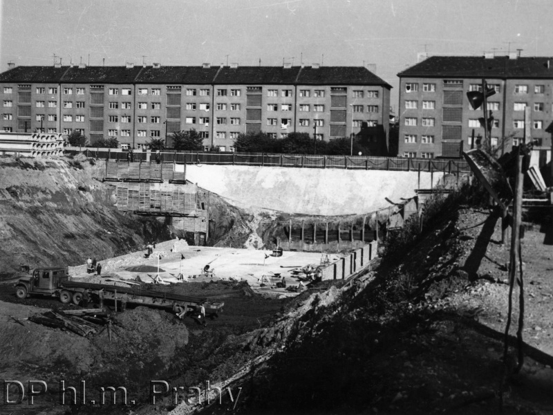Základy metra – stav z roku 1970.